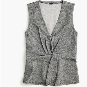 J Crew boucle 365 top